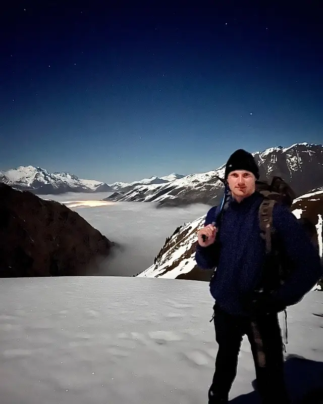 Sébastien Caron, expédition solo en haute montagne